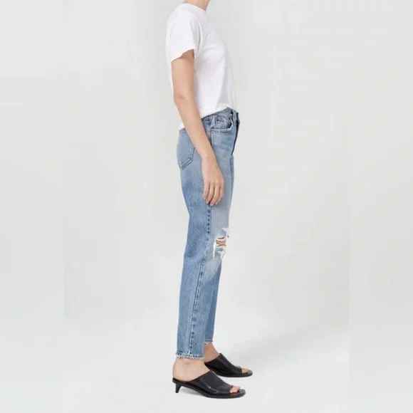 Agolde -  Mia Straight Jeans - Picture 3 of 15